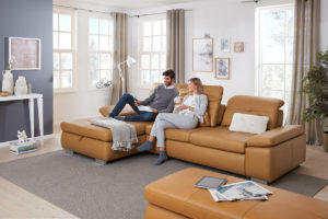 Ledersofa Modulmaster